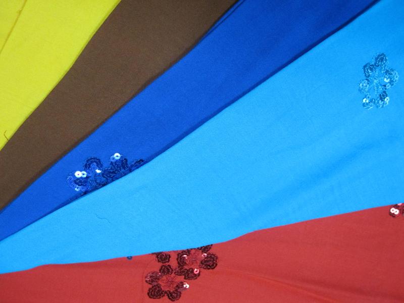 Knitting  Dyed