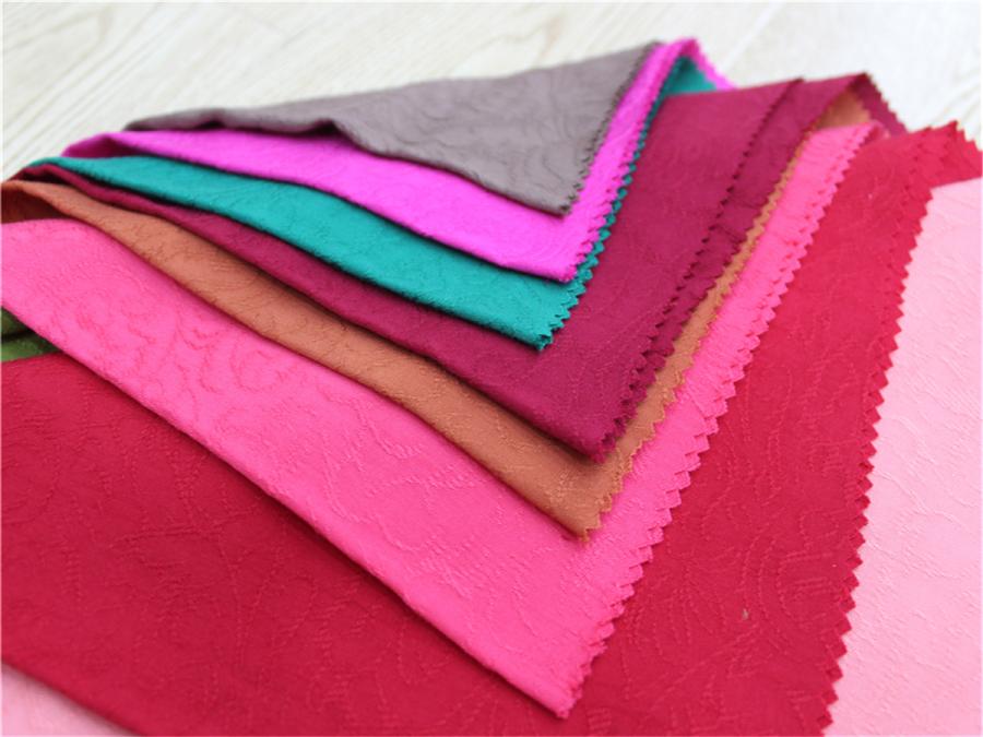 RAYON CHALI JACQUARD SOLID