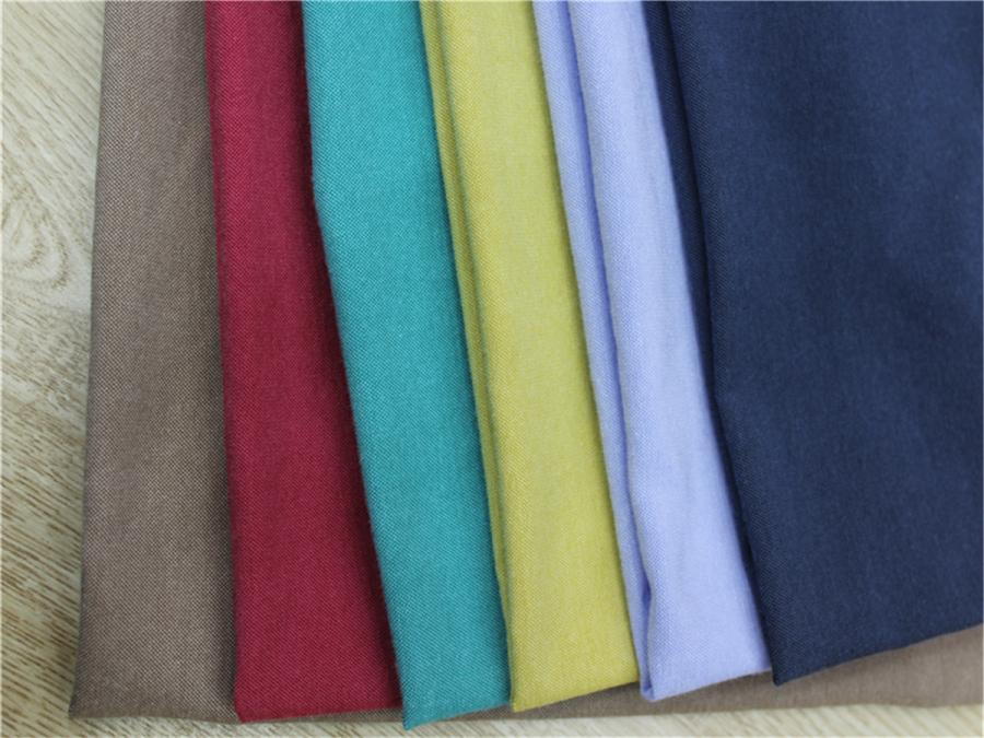 CHAMBRAY COTTON  PLAIN DYED